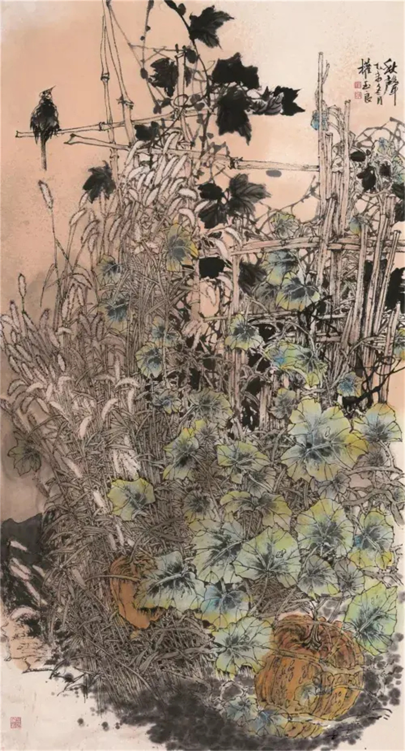 《秋声》120×240cm