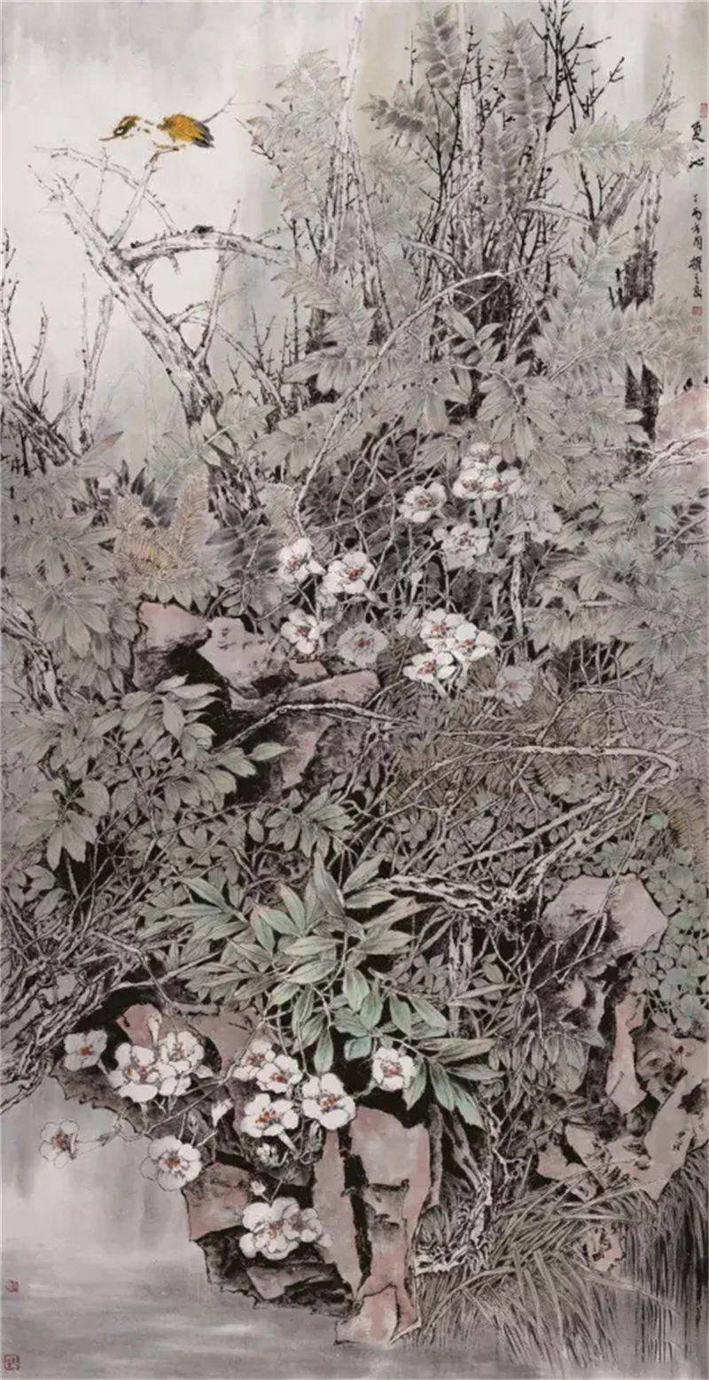 《夏沁》120×240cm