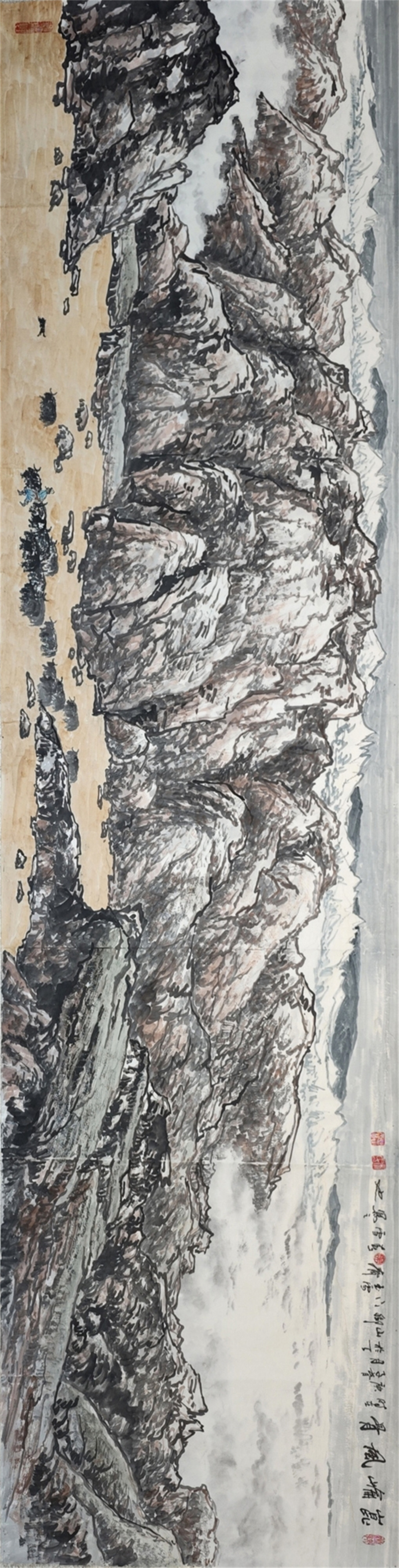 《昆仑风骨》250×48cm